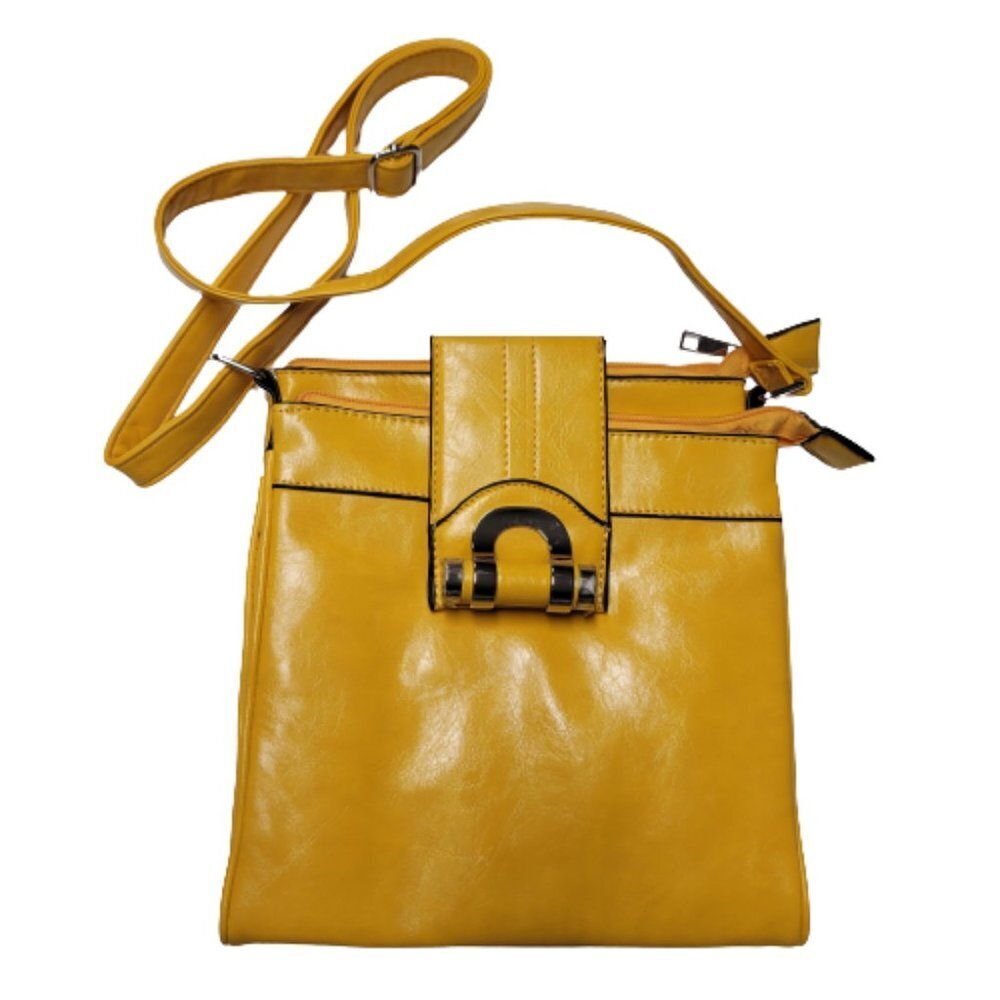 Yellow Crossbody Bag Casual Everyday Travel Handbag